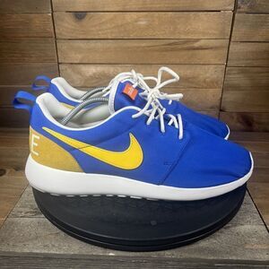Nike Roshe Women’s Sz US 10.5 Retro Blue Yellow 820200-471 Athletic Lace Up